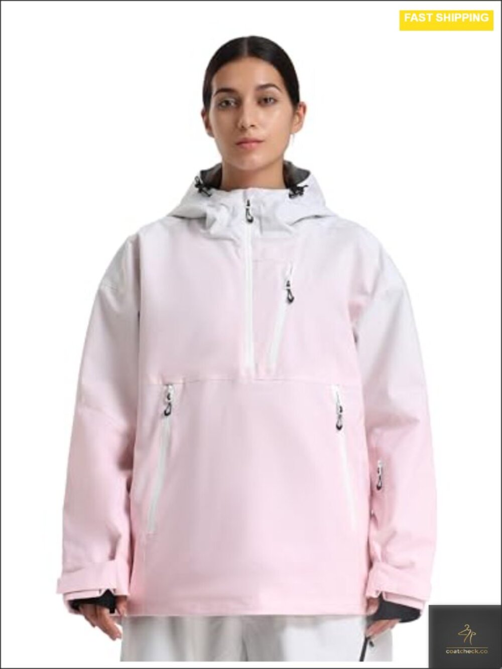 Waterproof Insulated Women's Ski Jacket Snowboard Hooded Windproof